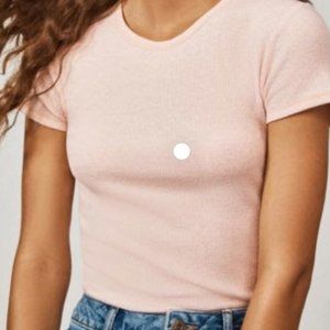 UO Salmon Pink Tee Sz. S